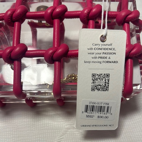 Stylish Pink Handbag - Picture 2 of 2